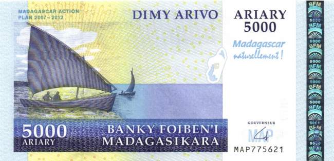 5000 Ariary